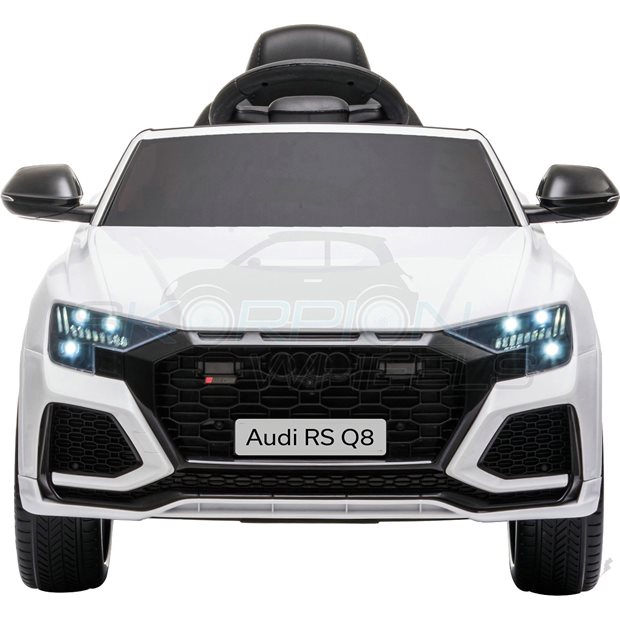 Ηλεκτροκίνητο Αυτοκίνητο Audi RS Q8 Original License 12V Λευκό | Skorpion Wheels - 5246078