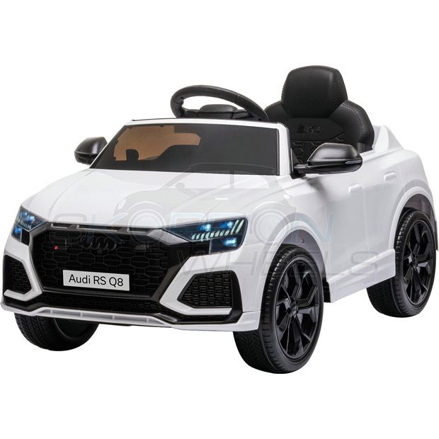 Ηλεκτροκίνητο Αυτοκίνητο Audi RS Q8 Original License 12V Λευκό | Skorpion Wheels - 5246078