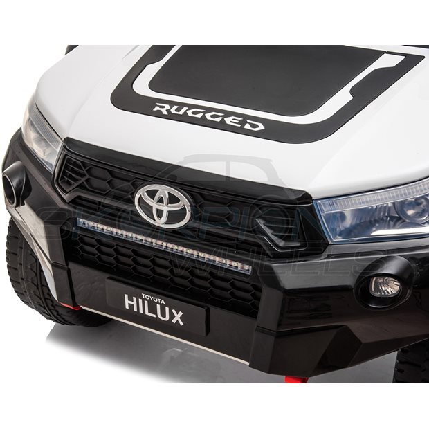 Ηλεκτροκίνητο Αυτοκίνητο Toyota Hilux Original License 12V - Λευκό | Skorpion Wheels - 52470741