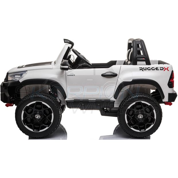 Ηλεκτροκίνητο Αυτοκίνητο Toyota Hilux Original License 12V - Λευκό | Skorpion Wheels - 52470741