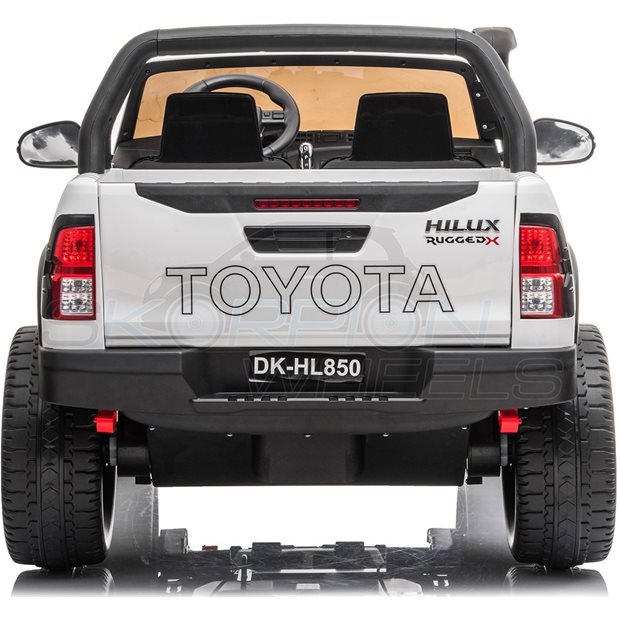 Ηλεκτροκίνητο Αυτοκίνητο Toyota Hilux Original License 12V - Λευκό | Skorpion Wheels - 52470741