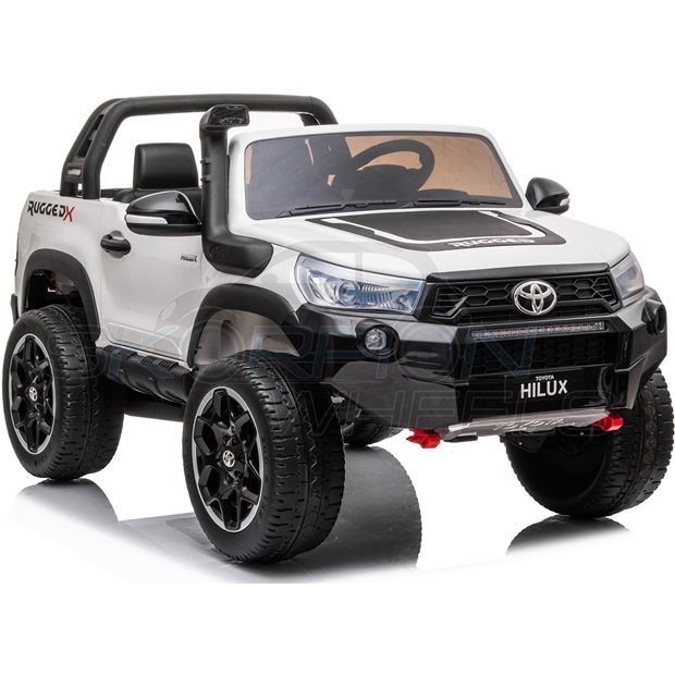 Ηλεκτροκίνητο Αυτοκίνητο Toyota Hilux Original License 12V - Λευκό | Skorpion Wheels - 52470741