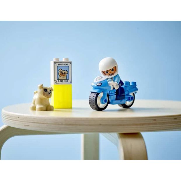 Lego Duplo Police Motorcycle - 10967
