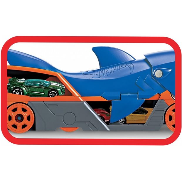 Hot Wheels Νταλικα Καρχαριας Shark Chomp Transporter - GVG36
