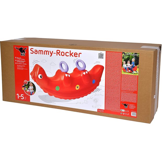 Παιδικη Τραμπαλα Big Sammy Rocker Κοκκινη - 800001335