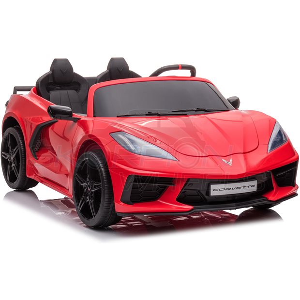Ηλεκτροκίνητο Αυτοκίνητο Chevrolet Corvette Original License 12V - Κόκκινο | Skorpion Wheels - 5246016