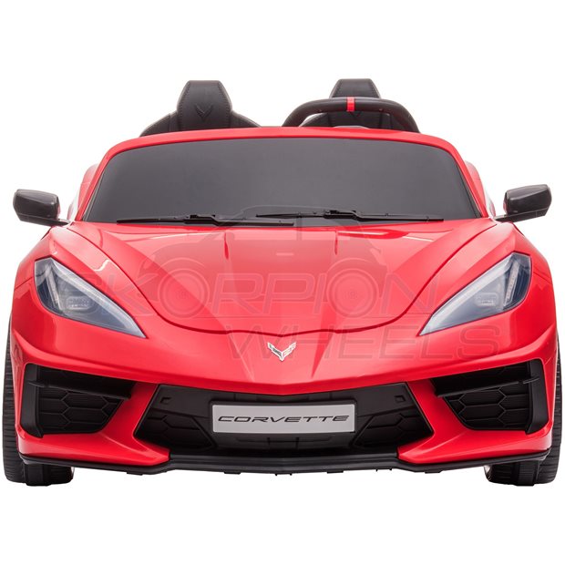 Ηλεκτροκίνητο Αυτοκίνητο Chevrolet Corvette Original License 12V - Κόκκινο | Skorpion Wheels - 5246016