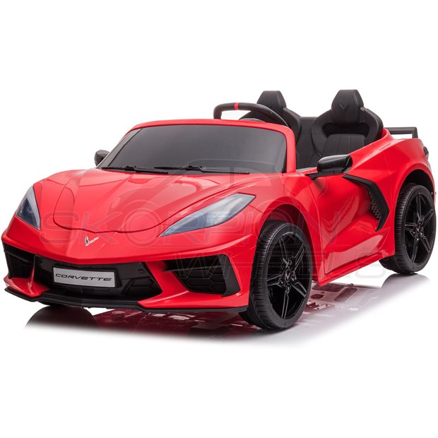 Ηλεκτροκίνητο Αυτοκίνητο Chevrolet Corvette Original License 12V - Κόκκινο | Skorpion Wheels - 5246016