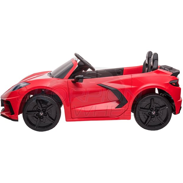 Ηλεκτροκίνητο Αυτοκίνητο Chevrolet Corvette Original License 12V - Κόκκινο | Skorpion Wheels - 5246016