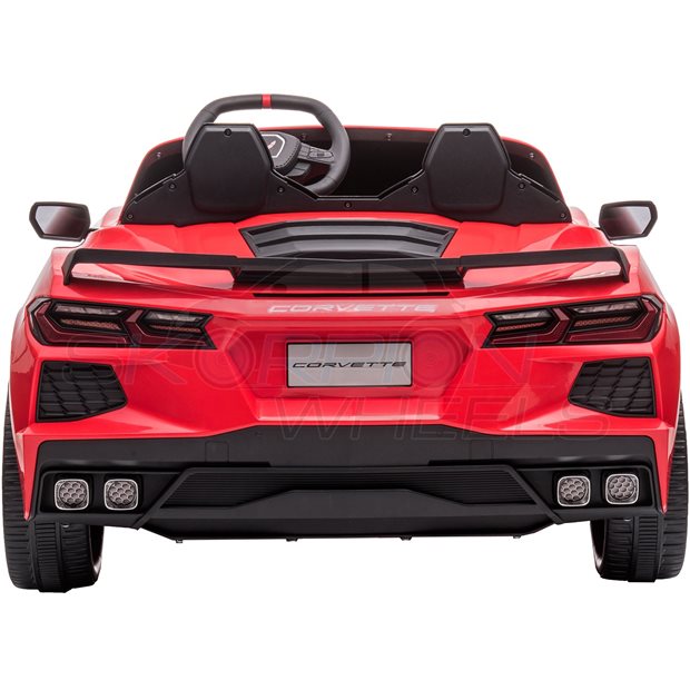 Ηλεκτροκίνητο Αυτοκίνητο Chevrolet Corvette Original License 12V - Κόκκινο | Skorpion Wheels - 5246016