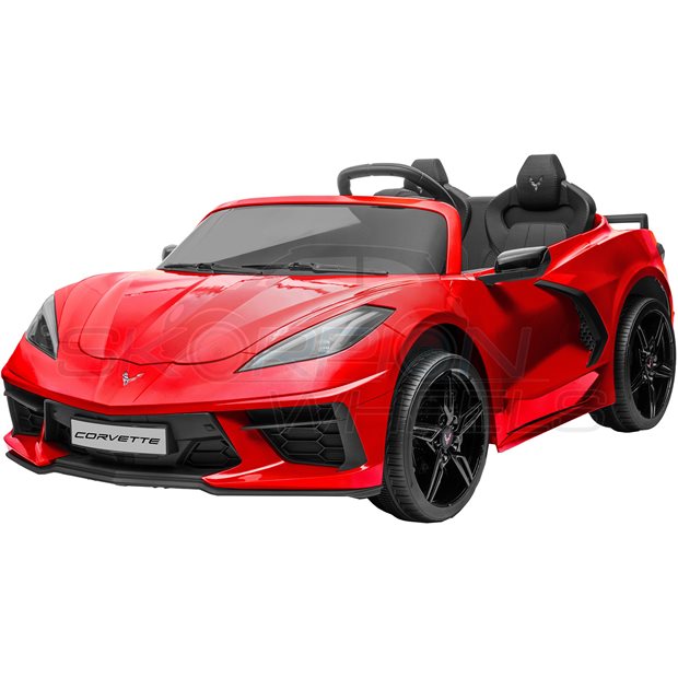 Ηλεκτροκίνητο Αυτοκίνητο Chevrolet Corvette Original License 12V - Κόκκινο | Skorpion Wheels - 5246016