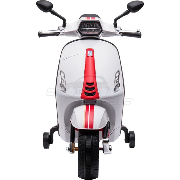 Ηλεκτροκίνητη Μηχανή Piaggio Vespa Sprint Racing 60s Original License 12V - Λευκή | Skorpion Wheels - 5245052