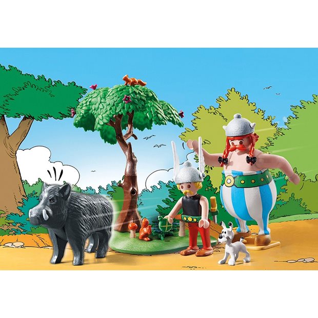Playmobil Asterix: Κυνήγι Aγριογούρουνου -71160
