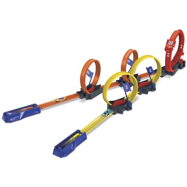 Hot Wheels Πιστα Για Κοντρες Με Πολλαπλα Λουπ - HDR83