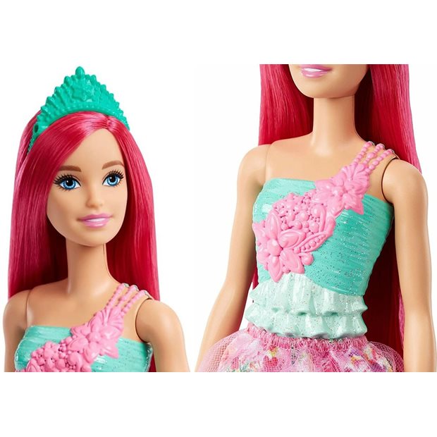 Κούκλα Barbie Dreamtopia Πριγκίπισσα Με Ροζ Μαλλιά - HGR14