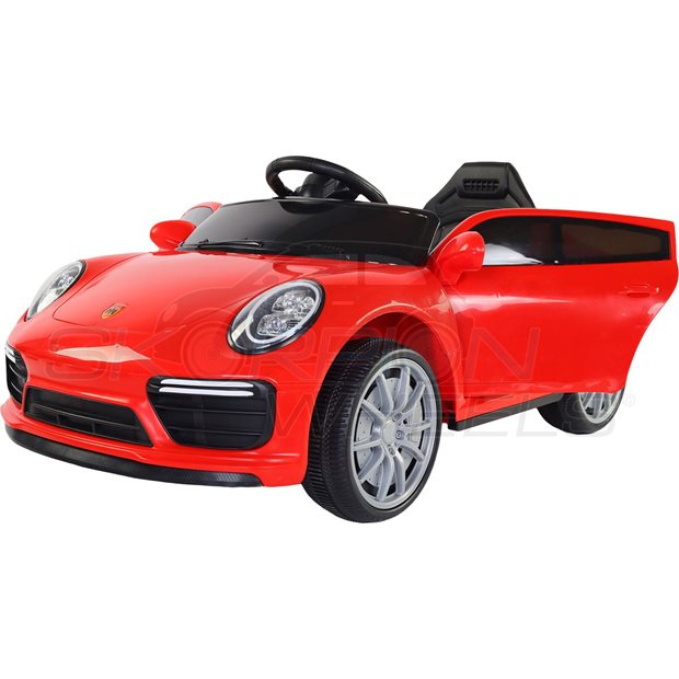 Ηλεκτροκίνητο Αυτοκίνητο Porsche 911 Style 6V - Κόκκινο | Skorpion Wheels - 5240911