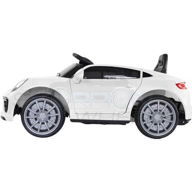 Ηλεκτροκίνητο Αυτοκίνητο Porsche 911 Style 6V - Λευκό | Skorpion Wheels - 5240911