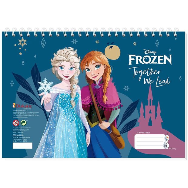 Μπλοκ Ζωγραφικης Frozen Σε 2 Σχεδια - 000563160