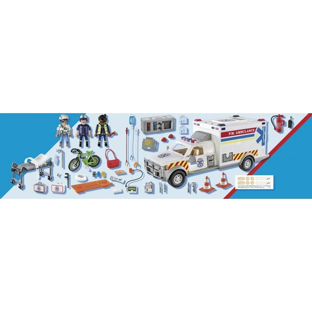 Playmobil City Action Οχημα Πρωτων Βοηθειων - 70936