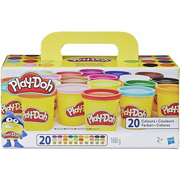 Play-Doh Super Color Pack 20Τμχ Hasbro - A7924