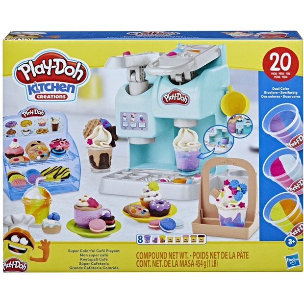 Play-Doh Super Colorful Cafe Playset Hasbro - F5836