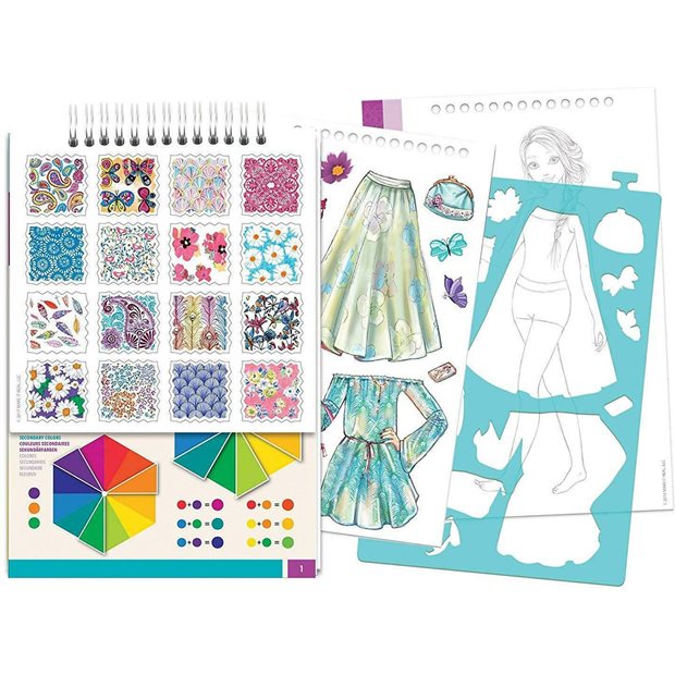Fashion Design Sketchbook Blooming Creativity - 3202
