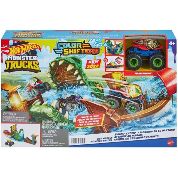 Hot Wheels Πιστα MT Color Swifters Swamp Chomp - HGV14