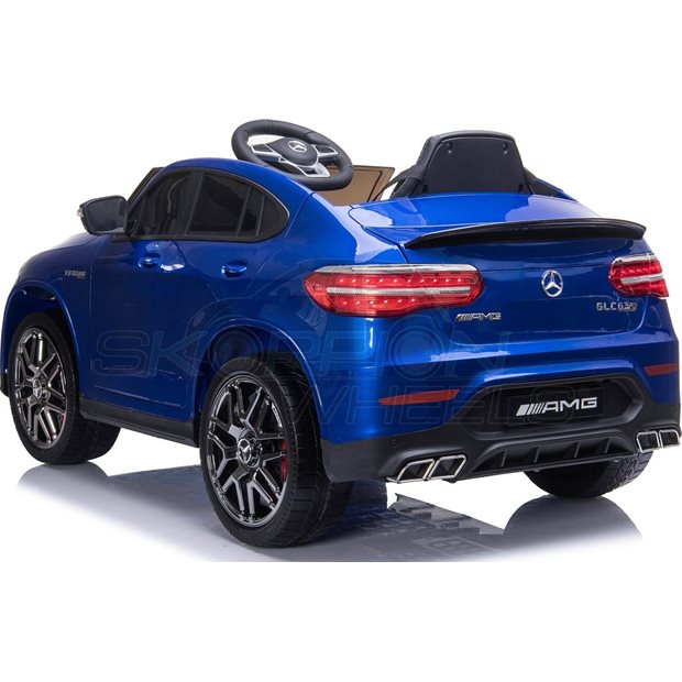 Ηλεκτροκίνητο Αυτοκίνητο Mercedes Benz GLC 63S AMG Original License 12V - Μπλε | Skorpion Wheels - 52460621
