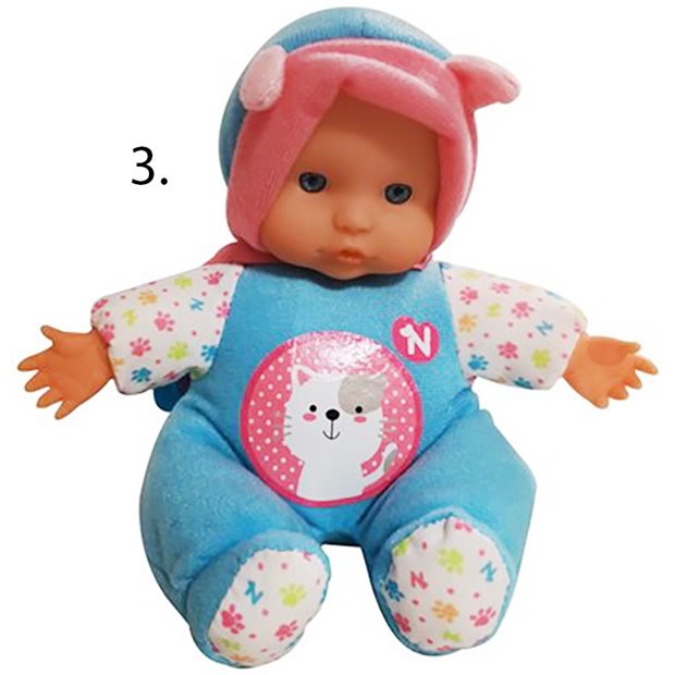 Μωρακια Ζωακια Nenuco Cute 4 Σχεδια - 700017202