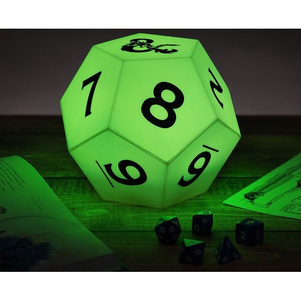 Φωτιστικο Πολυχρωμο D12 - Dungeons & Dragons Paladone - PP8250DD