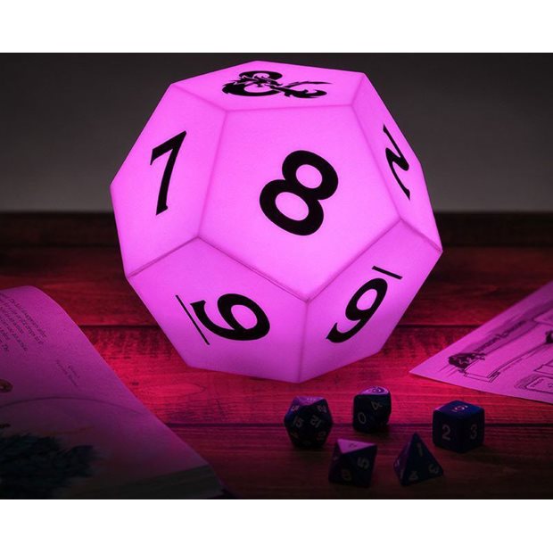 Φωτιστικο Πολυχρωμο D12 - Dungeons & Dragons Paladone - PP8250DD