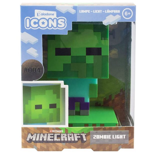 Φωτιστικο Minecraft Zombie Icon Light V2 - PP6592MCFV2