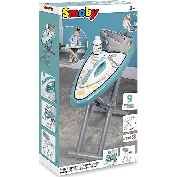 Σιδερωστρα & Ατμοσιδερο Smoby Ironing Board & Stream Iron - 330121