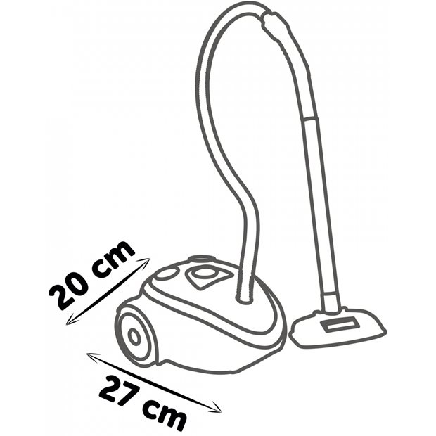 Παιδικη Ηλεκτρικη Σκουπα Smoby Vacuum Cleaner - 330217