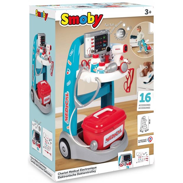 Παιδικο Trolley Ιατρικου Εξοπλισμου Smoby - 340207