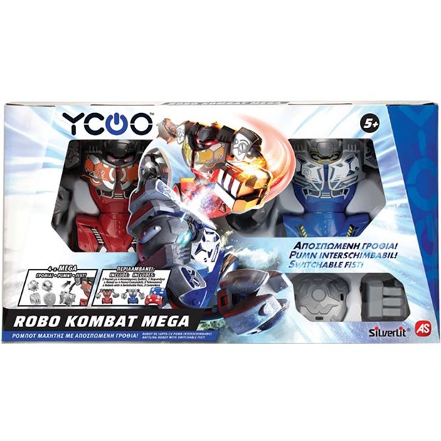 Τηλεκατευθυνόμενο Ρομπότ Robo Kombat Mega Fist Σε 2 Χρώματα | AS - 7530-88068