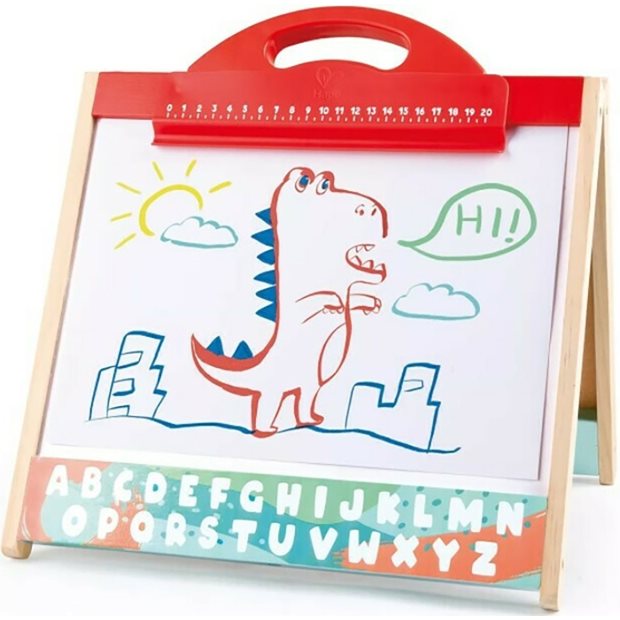 Ξυλινος Πινακας Hape Early Explorer Store & Go Easel - E1062