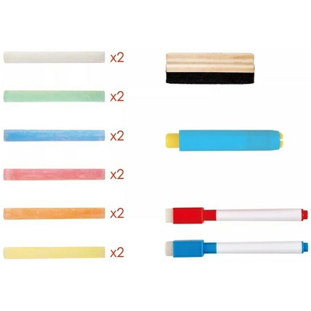 Ξυλινος Πινακας Hape Early Explorer Store & Go Easel - E1062