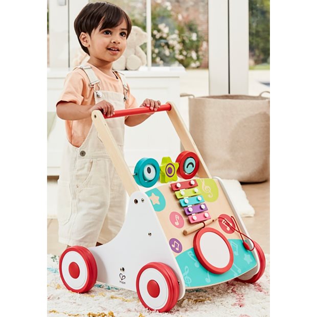 Ξυλινη Μουσικη Στρατα Hape My First Musical Walker - E0383