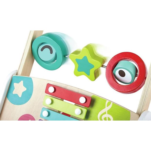 Ξυλινη Μουσικη Στρατα Hape My First Musical Walker - E0383