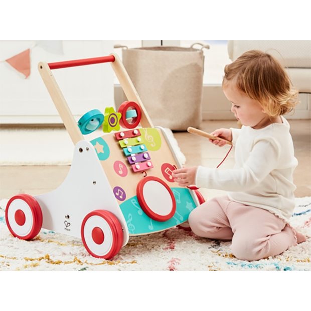 Ξυλινη Μουσικη Στρατα Hape My First Musical Walker - E0383