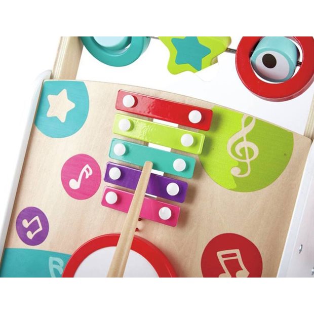 Ξυλινη Μουσικη Στρατα Hape My First Musical Walker - E0383