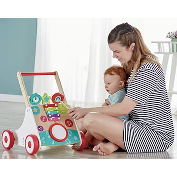 Ξυλινη Μουσικη Στρατα Hape My First Musical Walker - E0383