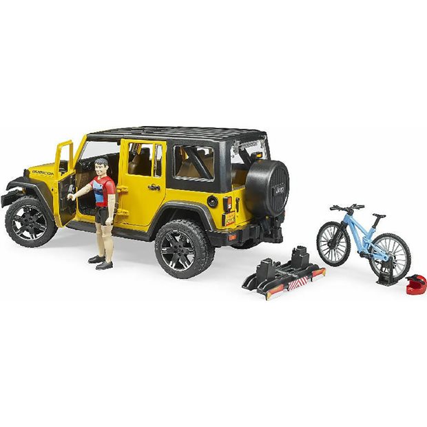 Αυτοκινητο Jeep Rubicon & Ποδηλατο Με Αναβατη - BR002543