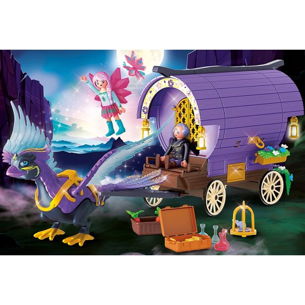 Playmobil Ayuma Νεραιδοαμαξα Με Πουλι Φοινικα - 71031