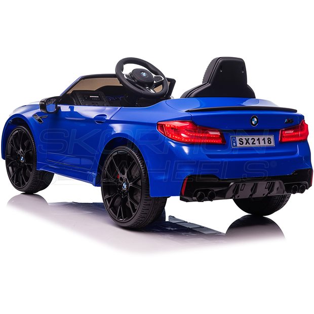 Ηλεκτροκίνητο Αυτοκίνητο BMW M5 Original License 12V - Μπλε | Skorpion Wheels - 5246095