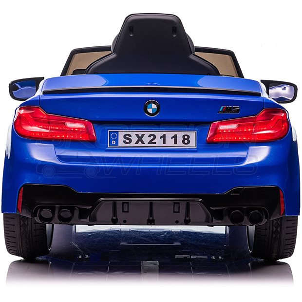 Ηλεκτροκίνητο Αυτοκίνητο BMW M5 Original License 12V - Μπλε | Skorpion Wheels - 5246095