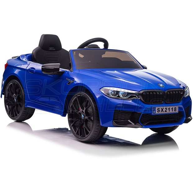 Ηλεκτροκίνητο Αυτοκίνητο BMW M5 Original License 12V - Μπλε | Skorpion Wheels - 5246095