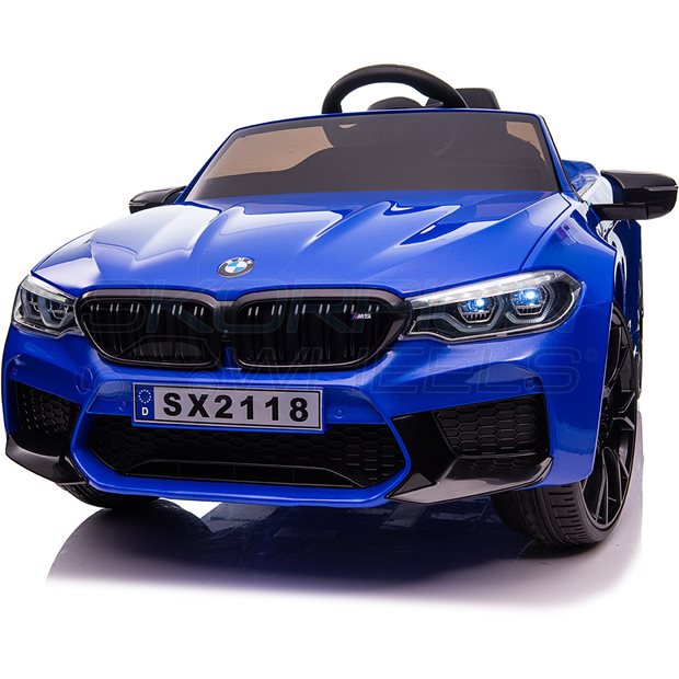 Ηλεκτροκίνητο Αυτοκίνητο BMW M5 Original License 12V - Μπλε | Skorpion Wheels - 5246095