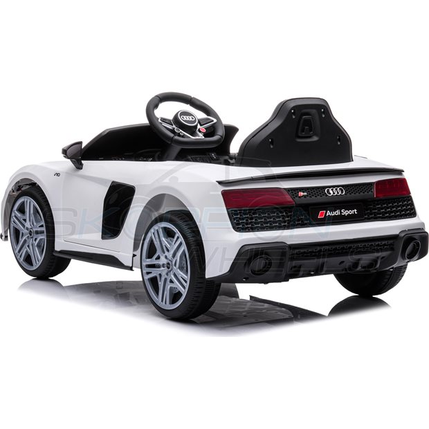 Ηλεκτροκινητο Audi R8 Spyder 12V Skorpion Λευκο - 5246029